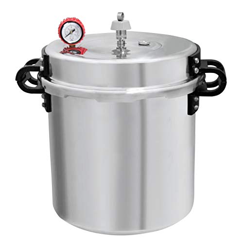 kaviraj Friendly Bawarchi Aluminium Pressure Cooker (Silver, 40 L, K7238BC)