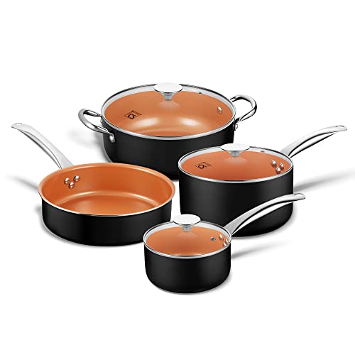 7 pieces cookware