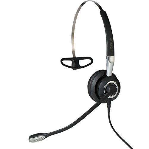 Jabra 2400 II QD Mono NC 3-in-1 Wideband Wired Headset - Black