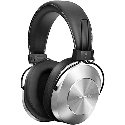 Pioneer Se-Ms7Bt-S High Resolution Compatible Dynamic Sealed Bluetooth Headphone (Silver)